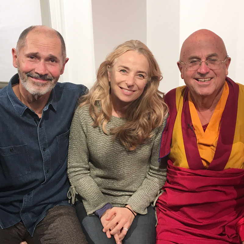 Patricia Christin en compagnie de C.André et M.Ricard